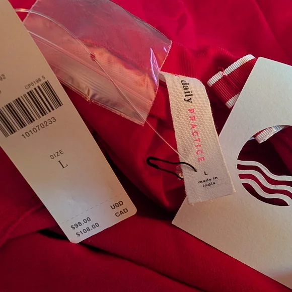 Daily Practice Anthropologie Passing Shot Mini Dress Large - Picture 16 of 16